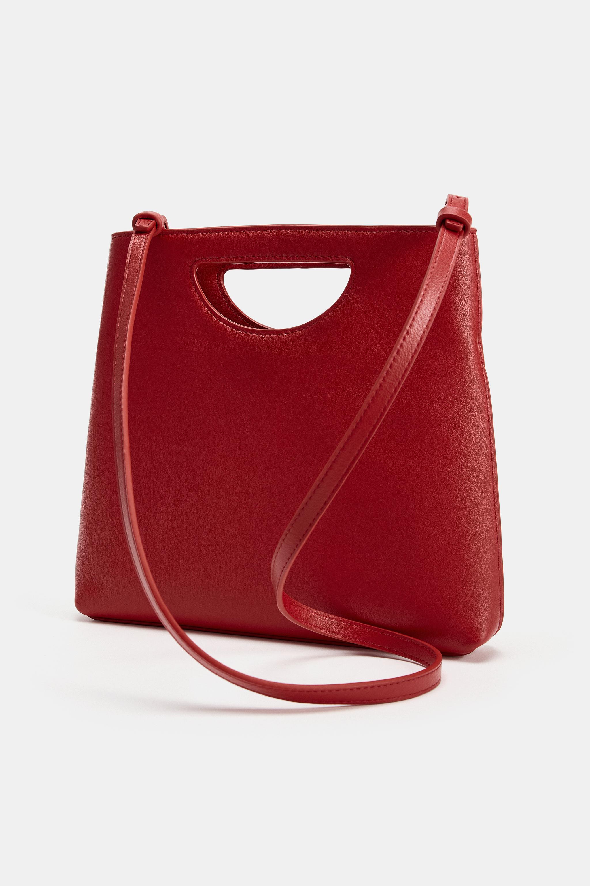 LEATHER HANDBAG